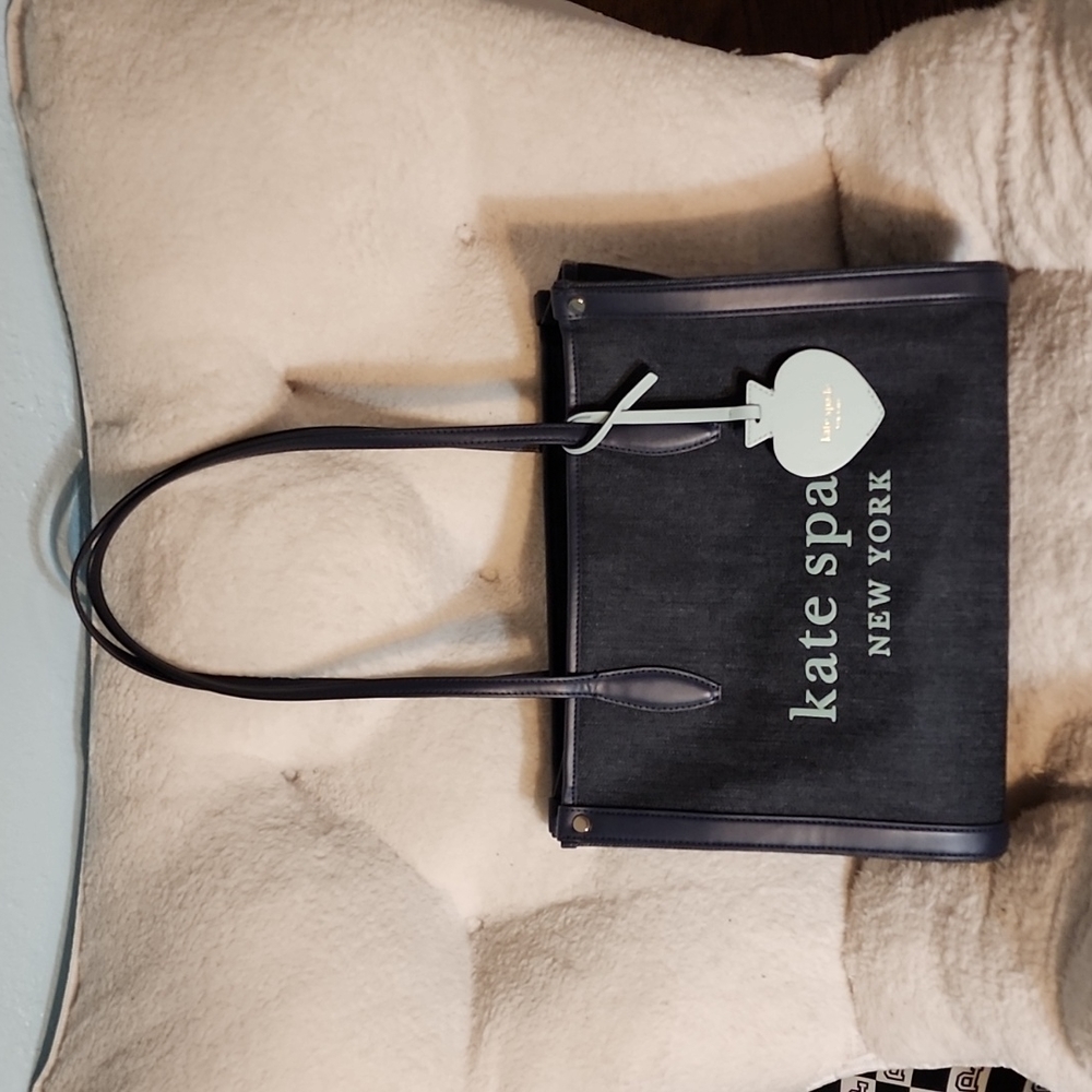 Kate spade denim tote